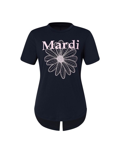 Mardi Mercredi tシャツ AIRLIFT relax fit back slit top