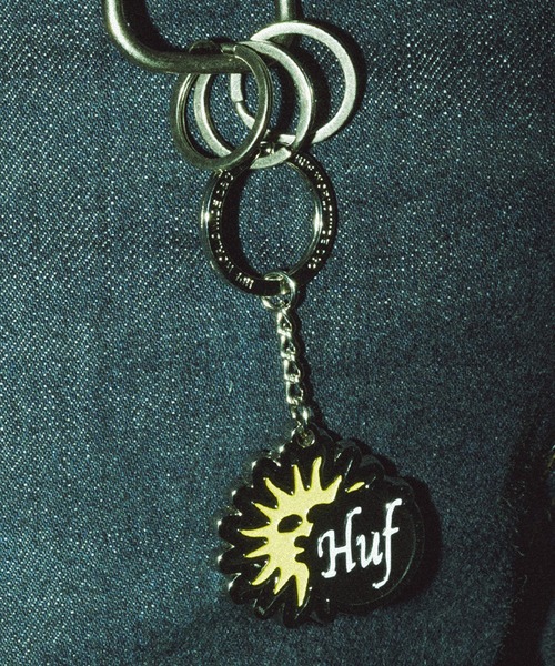 HUF キーホルダー TOTAL ECLIPSE KEYCHAIN / ハフ : ZOZOTOWN