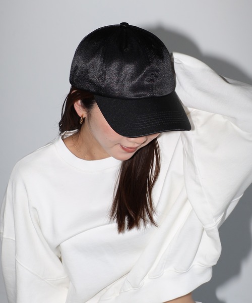 NICENESS サテン　キャップ ENC キャップ 帽子 satin cap / サテンキャップ レディース : ZOZOTOWN