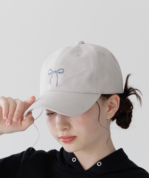 GLOBAL WORK キャップ 帽子 洗える抗菌ロゴCAP/キッズ/292221