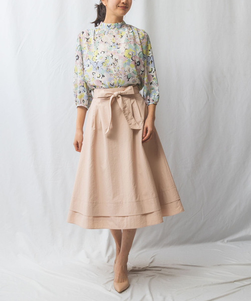 NARACAMICIE（ナラカミーチェ） ブラウス シャツ 「NARACAMICIE」花柄