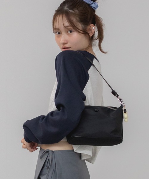 HEILIS（ヘイリス） ハンドバッグ ワンハンドルナイロンショルダー