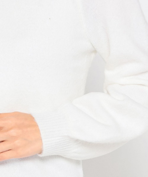 「MISCH MASCH」 長袖ニット MEDIUM ホワイト レディース_画像6