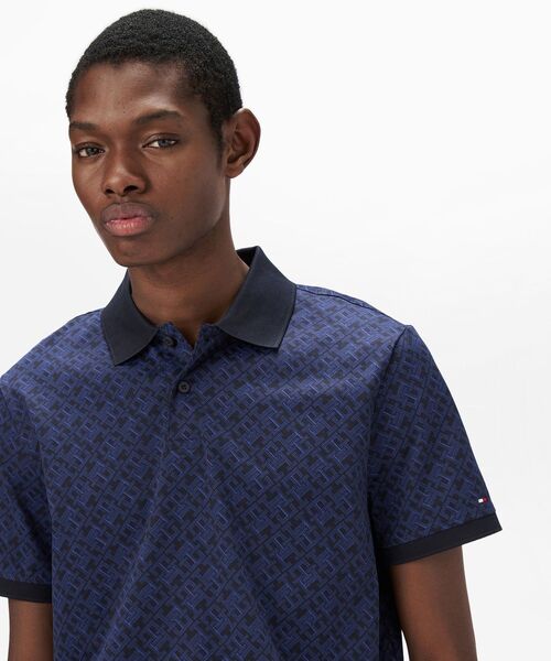 TOMMY HILFIGER（トミー・ヒルフィガー） ポロシャツ モノグラム