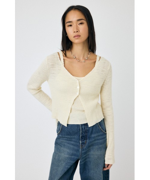 MOUSSY SLUB ニットアンサンブル MOUSSY ニット セーター SLUB ニットアンサンブル レディース