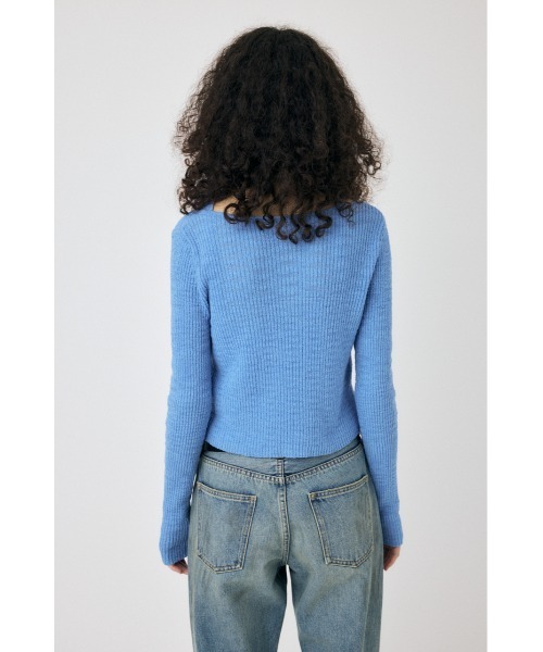 MOUSSY ニット セーター SLUB ニットアンサンブル レディース