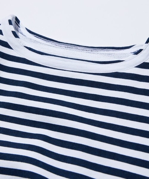 kiit様 CAHLUMN CAHLUMN tシャツ CAHLUMN/カウラム Boat Neck Horizontal Stripe
