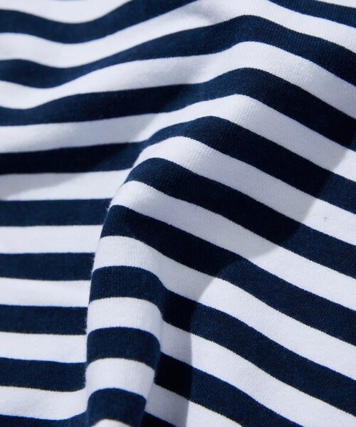 CAHLUMN tシャツ CAHLUMN/カウラム Boat Neck Horizontal Stripe