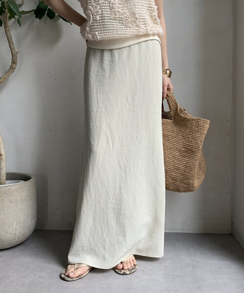 DOUDOU/新品未使用/バイヤスマーメイドスカート DouDou（ドゥドゥ） スカート ビンテージライクマーメイドスカート