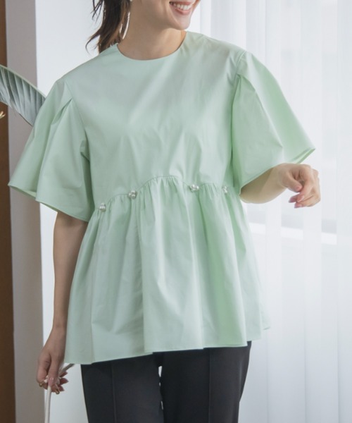 Sono（ソーノ） ブラウス シャツ 「5/8新色追加」ご自宅でお洗濯可能
