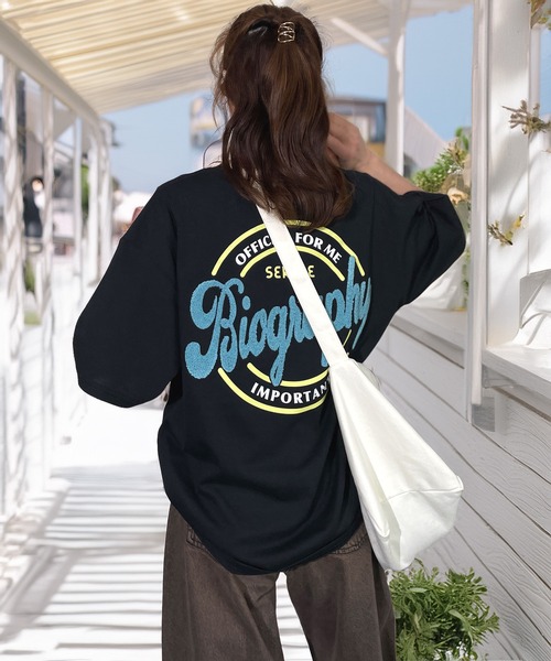 Candlestick tシャツ レトロ ポップ サガラ刺繍 半袖 Tシャツ 韓国