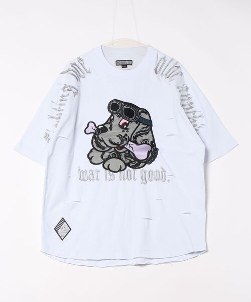 GALFY ガルフィー 病みに染まりし反戦Tシャツ GALFY】病みに染まりし反戦Tシャツ | OUR BRAND,GALFY