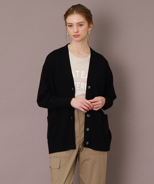 DRESSTERIOR - 新品タグ付き★DRESSTERIOR★カーディガン DRESSTERIOR 「DRESSTERIOR」 ニットカーディガン 38 カーキ