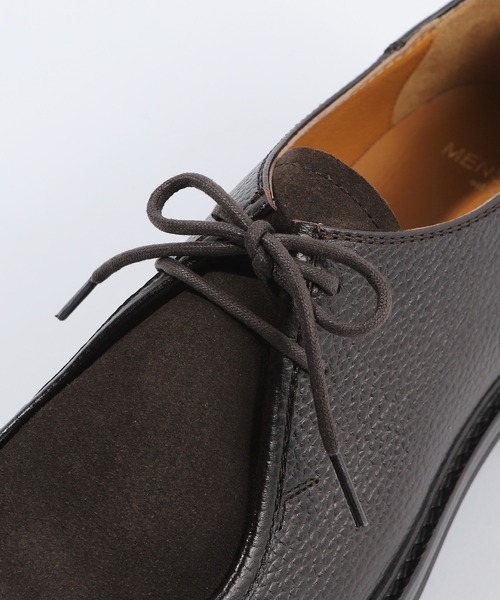 MEN'S BIGI（メンズビギ） デッキシューズ 異素材コンビ レザー