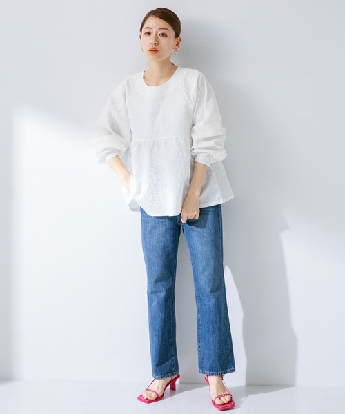 「URBAN RESEARCH」 長袖ブラウス FREE ブラック レディース URBAN RESEARCH ROSSO WOMEN」 7分袖ブラウス FREE ブラック