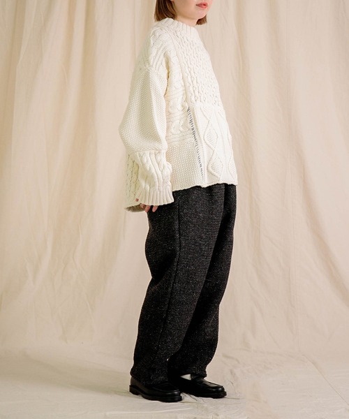 【ブロカントしげ品】 Brocante ニット セーター 「Brocante / ブロカント」 コットン