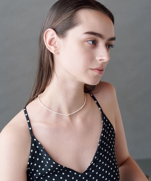 ALLURELLE ネックレス 「ALLURELLE」淡水パール シンプルパール