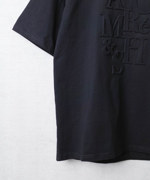 tシャツ 「ARC」「SWITCH by ARCH」エンボス ロゴ Tシャツ