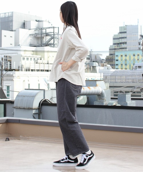 ダントン　美品　ブラウス　38 Danton 「DANTON」 長袖ブラウス 38 ナチュラル レディース