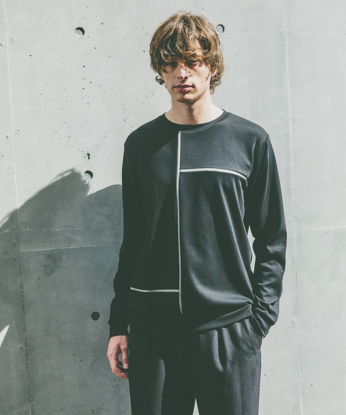 5351 pour les hommes シャツ 5351 POUR LES HOMMES tシャツ 「5/」ウォッシュド コットンT