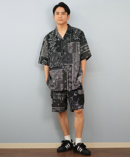 レディメイド　バンダナ柄ショートパンツ セール】バンダナ柄 ショートパンツ 2025SS（90～130cm