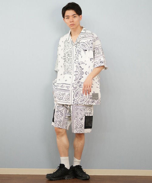 新品　RVCA ルーカ　バンダナ柄 ウォークショーツ　S 新品 RVCA ルーカ バンダナ柄 ウォークショーツ S - メルカリ