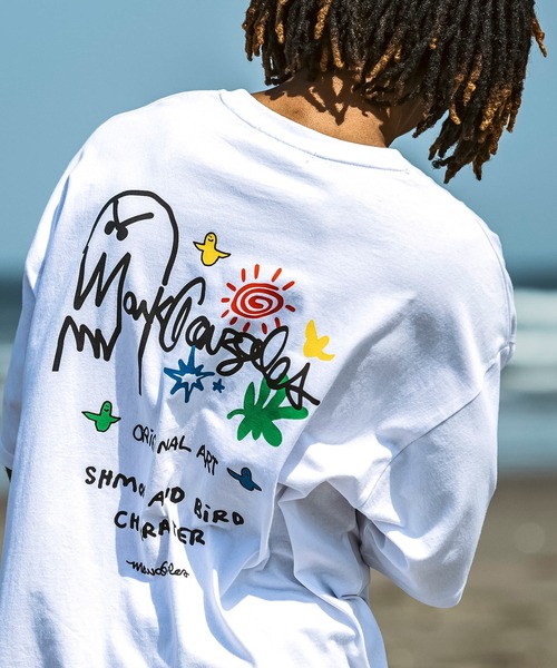 Mark Gonzales（マークゴンザレス） tシャツ 「WEB・直営店限定」MARK