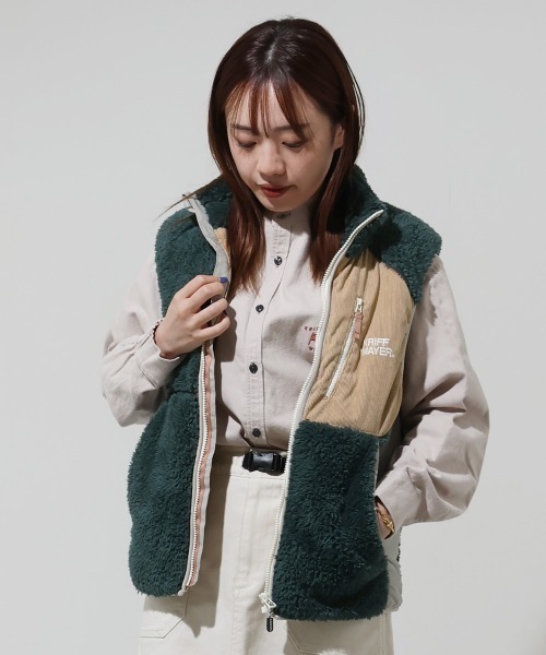 KRIFF MAYER Lady's Collection ベスト ジレ 「軽い・暖かい」シャギー