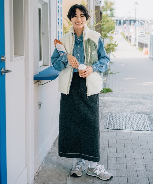 KRIFF MAYER Lady's Collection ベスト ジレ 「軽い・暖かい」シャギー
