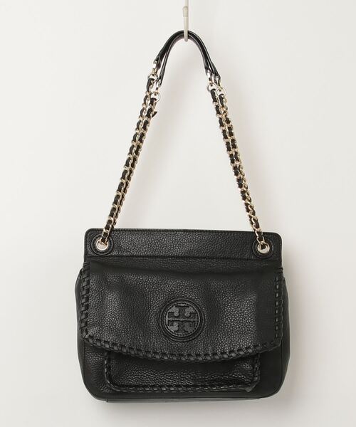 Tory Burch ブラックバッグ 保存袋付き TORY BURCH 「TORY BURCH」 2WAYバッグ - ブラック レディース