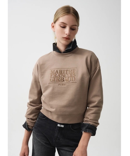 クロップスウェット S【MARITHE FRANCOIS GIRBAUD】 W-CROP-noir-0188.jpg?crop=