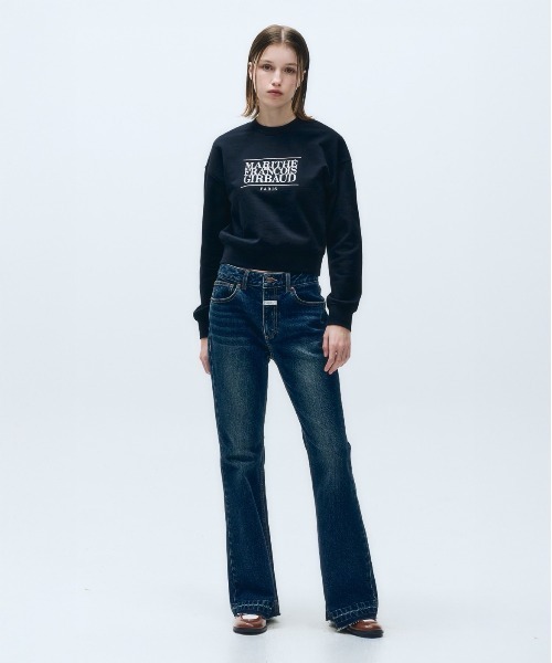 トレーナー スウェット W CLASSIC LOGO CROP SWEATSHIRT レディース | MARITHE + FRANCOIS GIRBAUD | 23