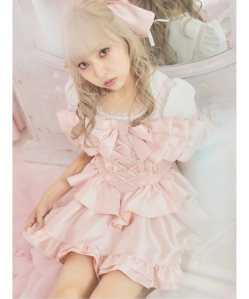 Starry ドレス アイドルシャンタンリボンミニドレス : ZOZOTOWN Yahoo