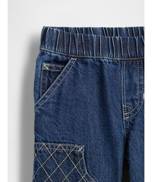 GAP（ギャップ） パンツ プルオン バギー カーペンターデニム (幼児