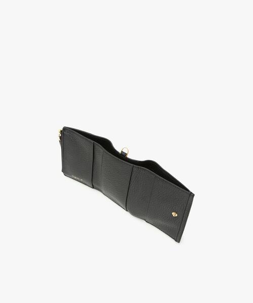 agnes b. 財布 レザー 2way 三つ折り 財布ショルダー (ZAW02A