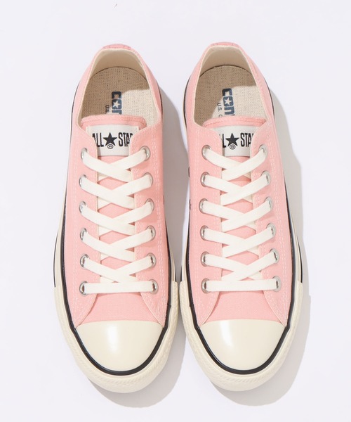 「CONVERSE」 ローカットスニーカー 23.5cm グリーン メンズ_画像4