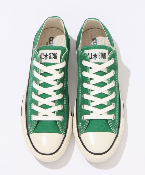 「CONVERSE」 ローカットスニーカー 23.5cm グリーン メンズ_画像5
