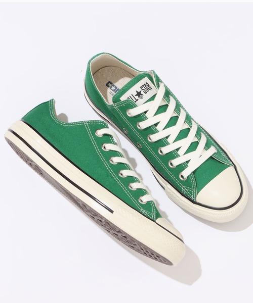 「CONVERSE」 ローカットスニーカー 23.5cm グリーン メンズ_画像8