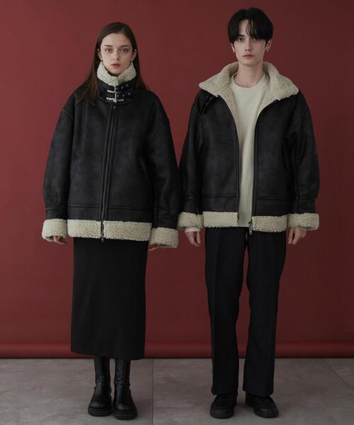 「LUCY」 ブルゾン MEDIUM ブラック メンズ_画像4