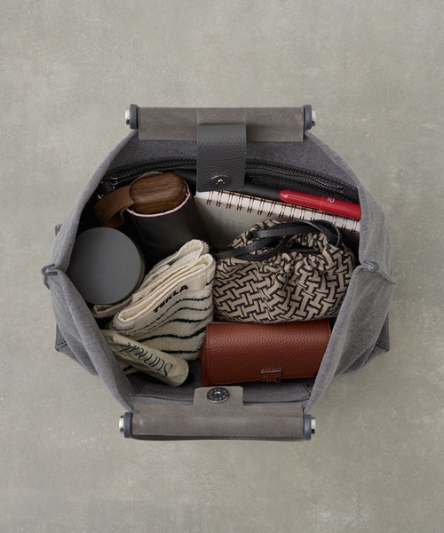 IACUCCI（イアクッチ） トートバッグ ソルベット M CANVAS/SUEDE