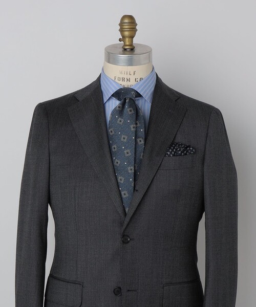 SHIPS（シップス） ネクタイ Puccini: シルク ウール メランジ コモン