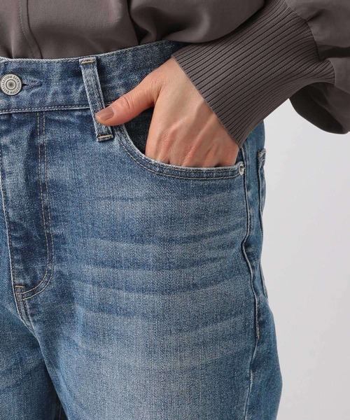 [BARNYARDSTORM] обработка Denim брюки 1 серый женский 
