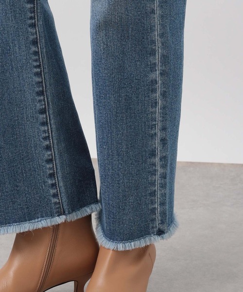 [BARNYARDSTORM] обработка Denim брюки 1 серый женский 
