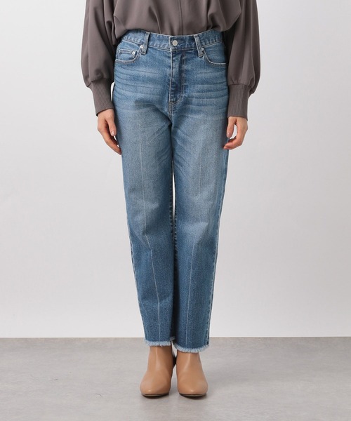 [BARNYARDSTORM] обработка Denim брюки 1 серый женский 
