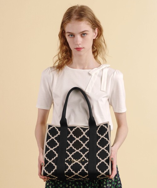 TOCCA 「TOCCA」 トートバッグ F ベージュ レディース