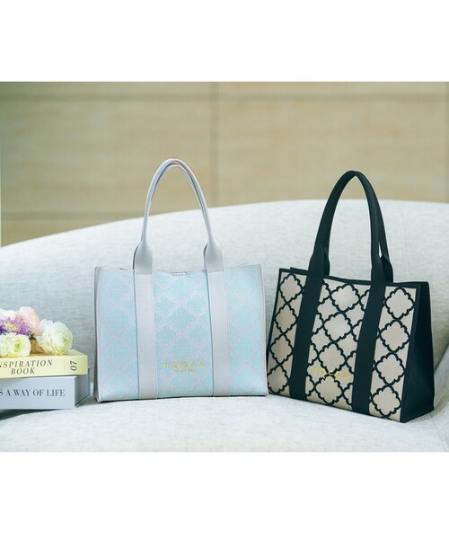 TOCCA 「TOCCA」 トートバッグ F ベージュ レディース
