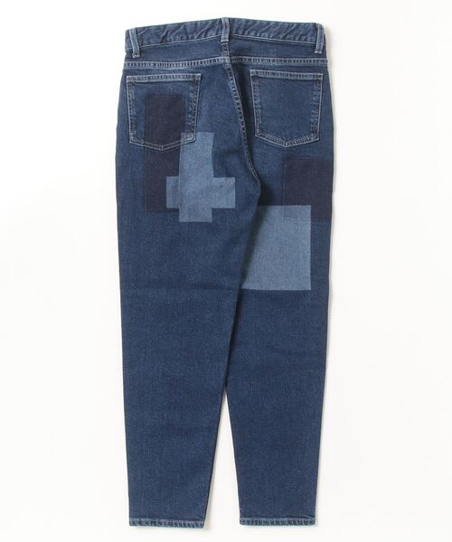 「The DUFFER of ST.GEORGE」 加工デニムパンツ LARGE ダークインディゴブルー メンズ