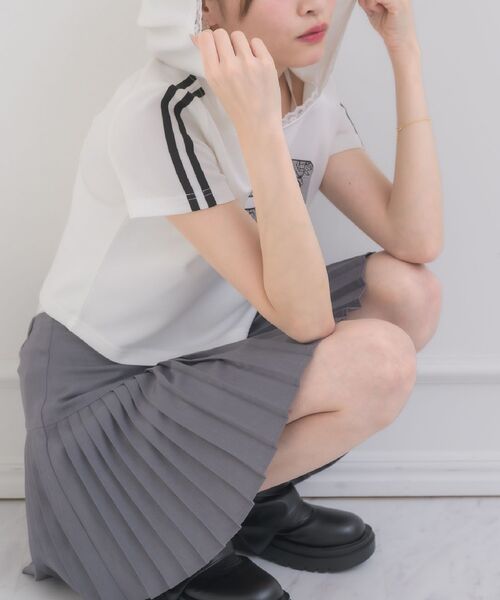 Emsexcite（エムズエキサイト） tシャツ 半袖 フード付きロゴTEE