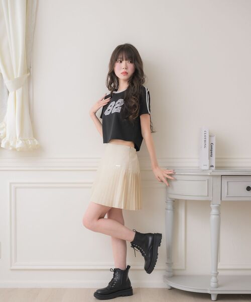 Emsexcite（エムズエキサイト） tシャツ 半袖 フード付きロゴTEE