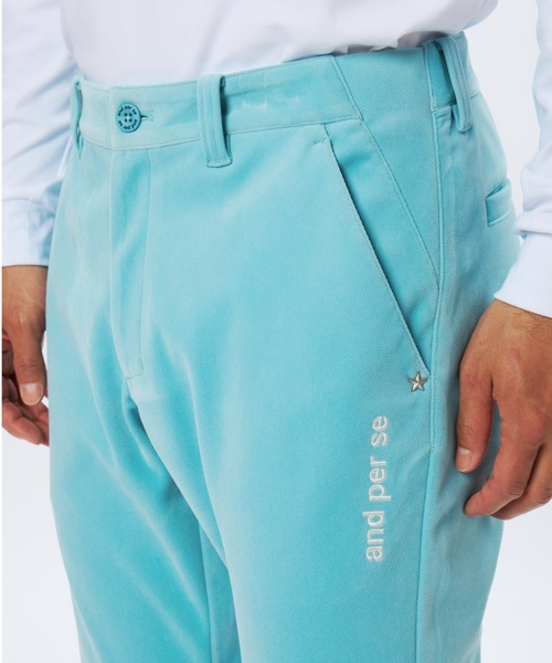 and per se（アンパスィ） パンツ ウインドシャッターコーデュロイ